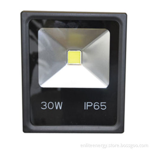 AC LED Floodlight, 30W High Power, White Light, 2,700-6,500K, Black, Water-resistant, Promotional